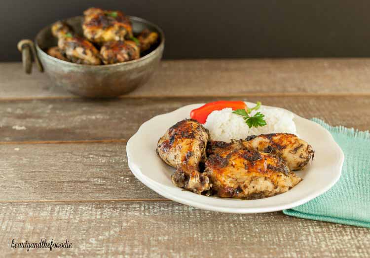 Easy Baked Jerk Chicken Low Carb Beauty and the Foodie