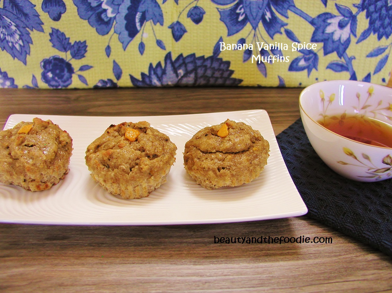 Banana Vanilla Spice Muffins