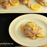 Lemon Honey Mustard Chicken / beauyandthefoodie.com