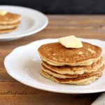 Paleo "Buttermilk" Pancakes. grain free and low carb. beautyandthefoodie.com
