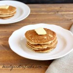 Paleo "Buttermilk" Pancakes. grain free and low carb. beautyandthefoodie.com