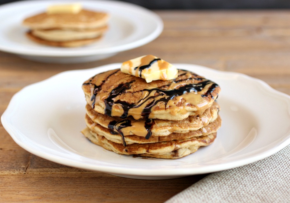 Choco Nutty Tiger Pancakes, paleo and low carb. 