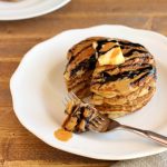 Choco Nutty Tiger Pancakes, paleo and low carb.
