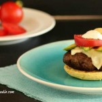 Taco Burgers on Paleo Burger Buns. Taco burgers with chipotle mayonnaise on easy grain free burger buns. beautyandthefoodie.com