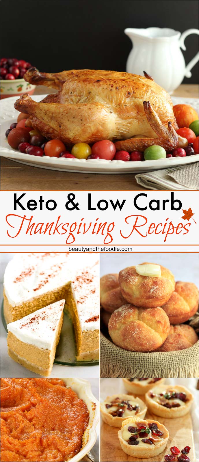 Grain Free, Low Carb, Keto, Thanksgiving Recipes