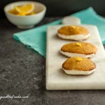 Paleo Lemon Cream Sandwich Cookies grain free with low carb version