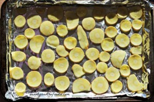 Baked Parsnip Chips