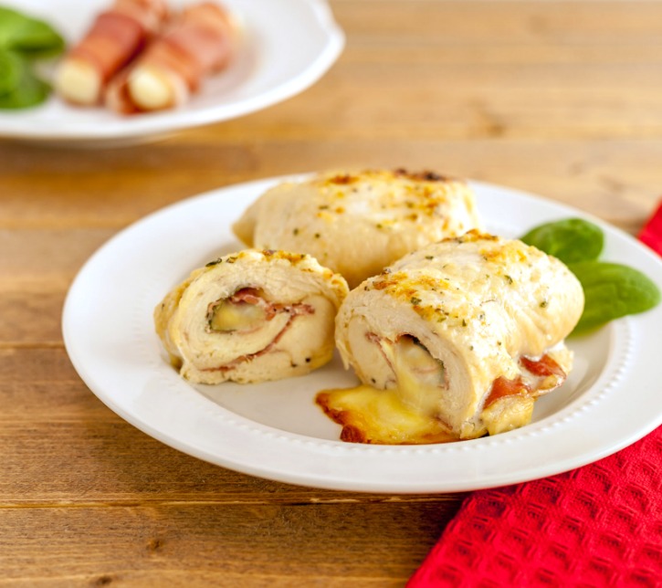 Italian Cheesy Prosciutto Stuffed Chicken, grain free and low carb