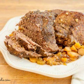 Slow Cooker Coffee Roasted Beef, grain free, paleo and low carb