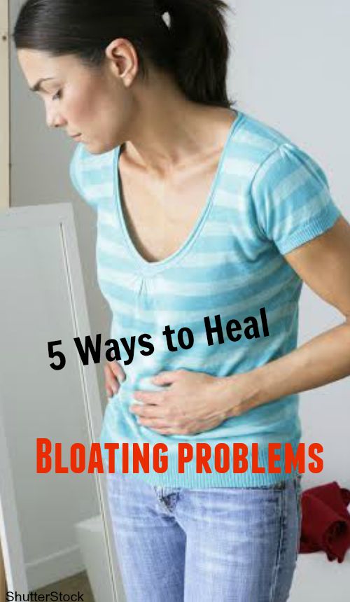 Five Ways to Heal Bloating Problems