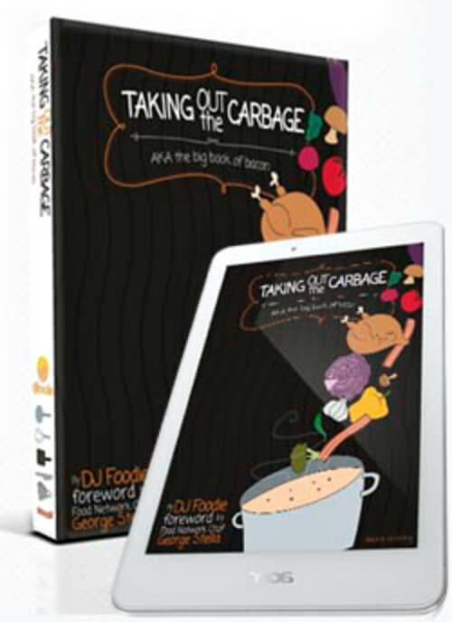 Review of Taking Out The Carbage- Dj Foodie's cookbook