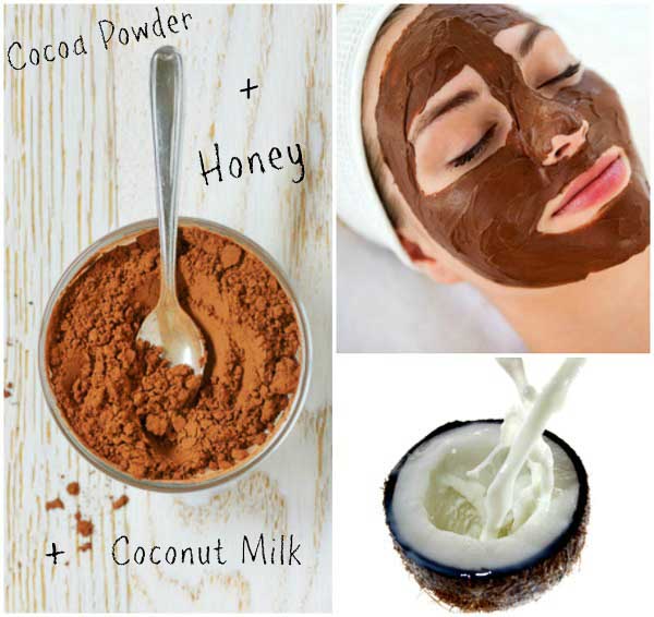 Homemade Natural Facial Masks Winter Edition- Cocoa Honey Coconut Mask