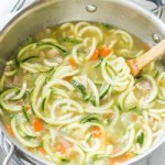 Chicken Zoodle Soup, paleo