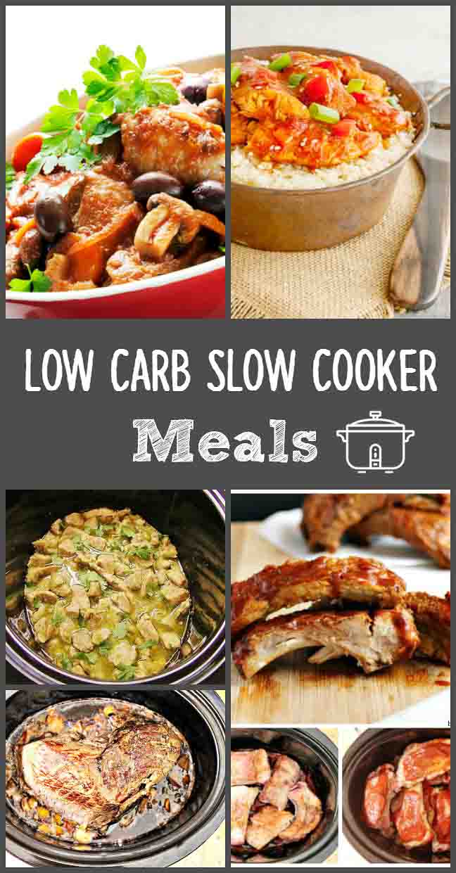 Low Carb Slow Cooker Meals, low carb and gluten free