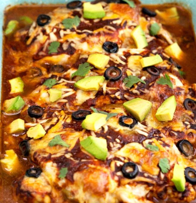 Easy Mexican Chicken Bake- low carb and keto