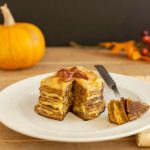 Pumpkin Cheesecake Pancakes- Low carb and Gluten Free