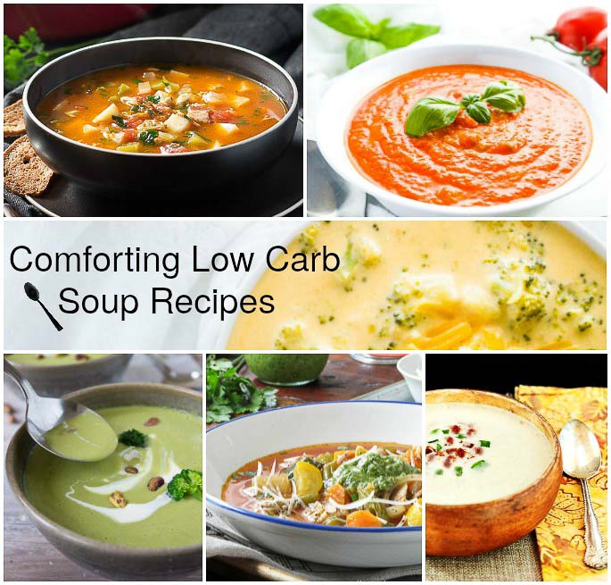 Comforting Low Carb Soup Recipes-Low Carb & Gluten Free