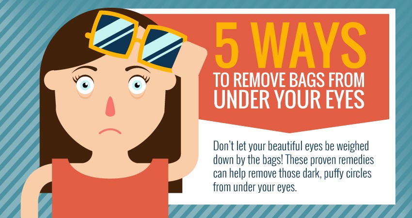 5 Ways To Remove Under Eye Bags 