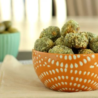Oven Fried Stuffed Olives- Paleo, Low Carb & Gluten Free
