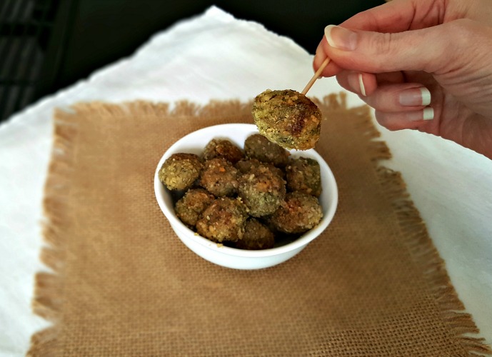 Oven Fried Stuffed Olives- paleo, low carb, & gluten free