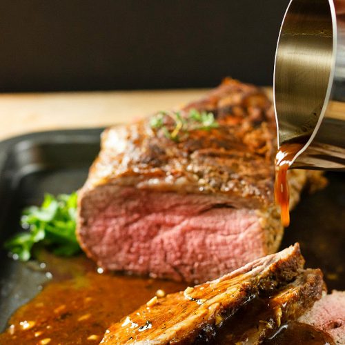 Easy One Pot Beef Roast Wine Sauce Low Carb Paleo Beauty and the Foodie