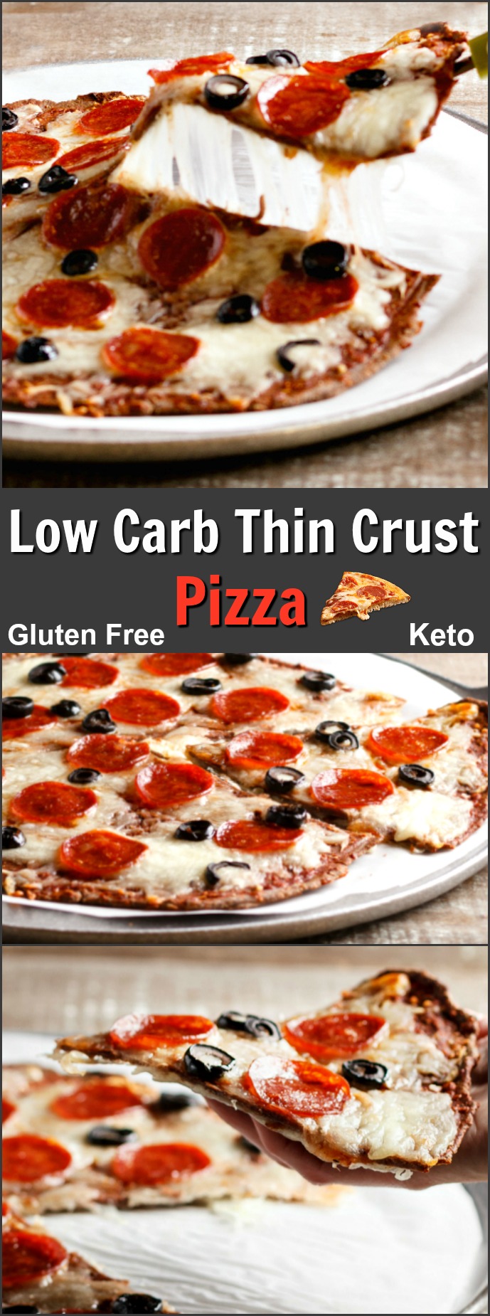 Low Carb Thin Crust Pizza-My Best Gluten Free, low carb, keto, thin crust pizza dough.