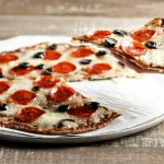 Low Carb Thin Crust Pizza- Gluten Free, low carb, keto, thin crust pizza dough.