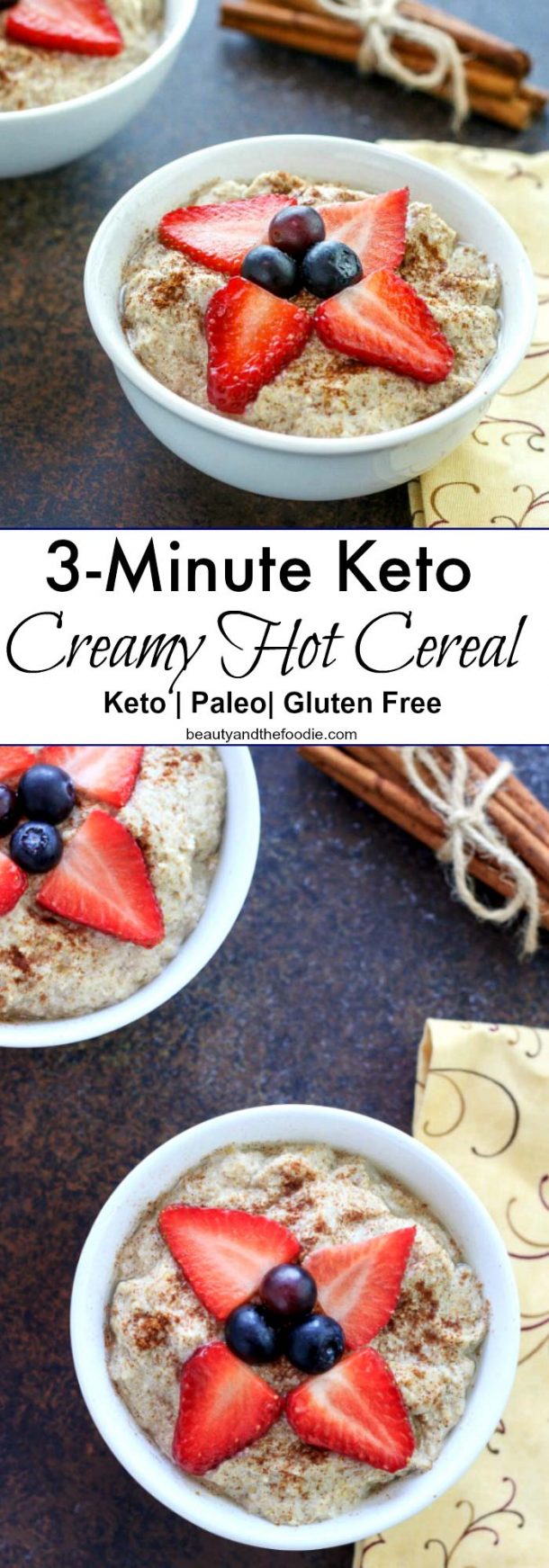 3Minute Keto Creamy Hot Cereal Beauty and the Foodie