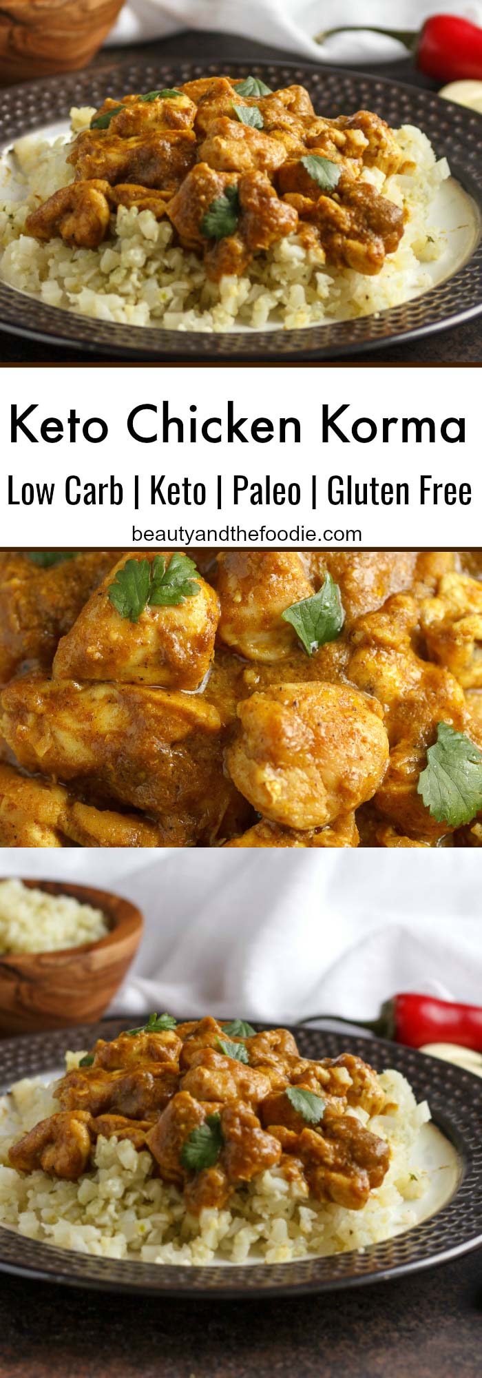 Keto Chicken Korma- Low Carb & Paleo