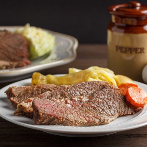 Slow Cooker Keto Corned Beef Cabbage Beauty and the Foodie