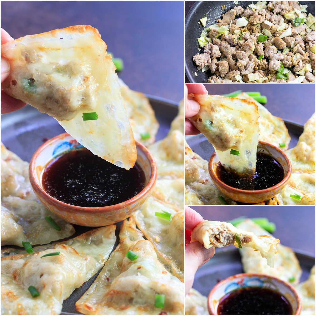 Easy Keto Potstickers with Asian Dipping Sauce Beauty and the Foodie