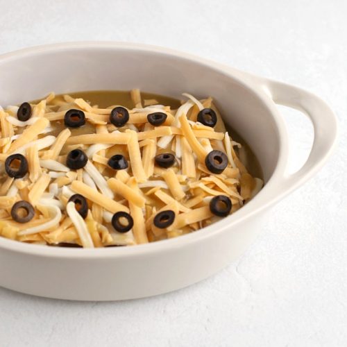 Easy Keto Chicken Verde Enchiladas Beauty and the Foodie