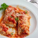 Easy Keto Spinach Cheese Manicotti- Low Carb & Gluten Free.