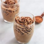 chocolate mousse with peanut butter