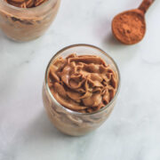 Cheesecake Mousse- Low Carb & Gluten Free, no bake treat.