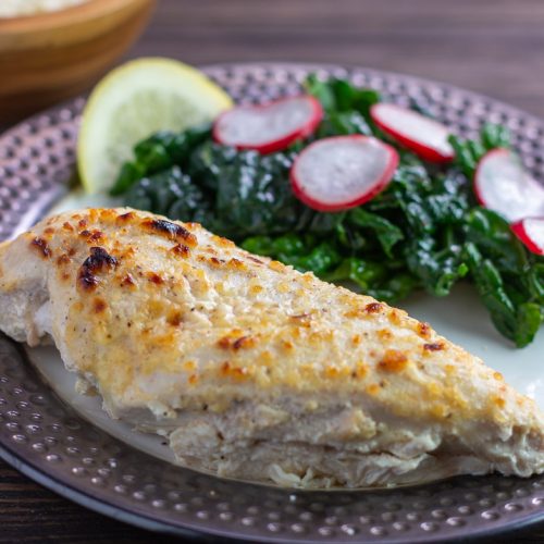 Keto Sour Cream Parmesan Chicken Beauty and the Foodie