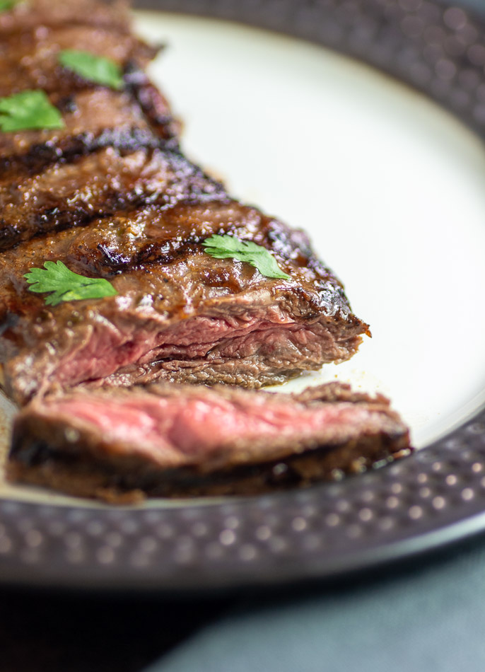 Simple & Easy Keto Grilled Mojo Skirt Steak- Low Carb, Paleo , Whole30