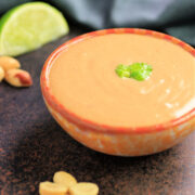 Keto Thai Peanut Sauce- Low carb, gluten free, dairy free.