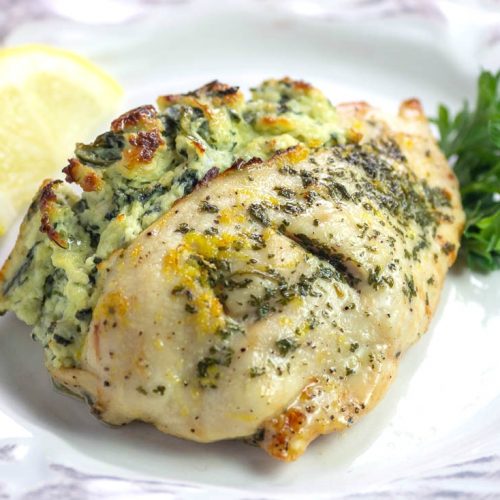 Italian Cheesy Prosciutto Stuffed Chicken - Beauty and the Foodie