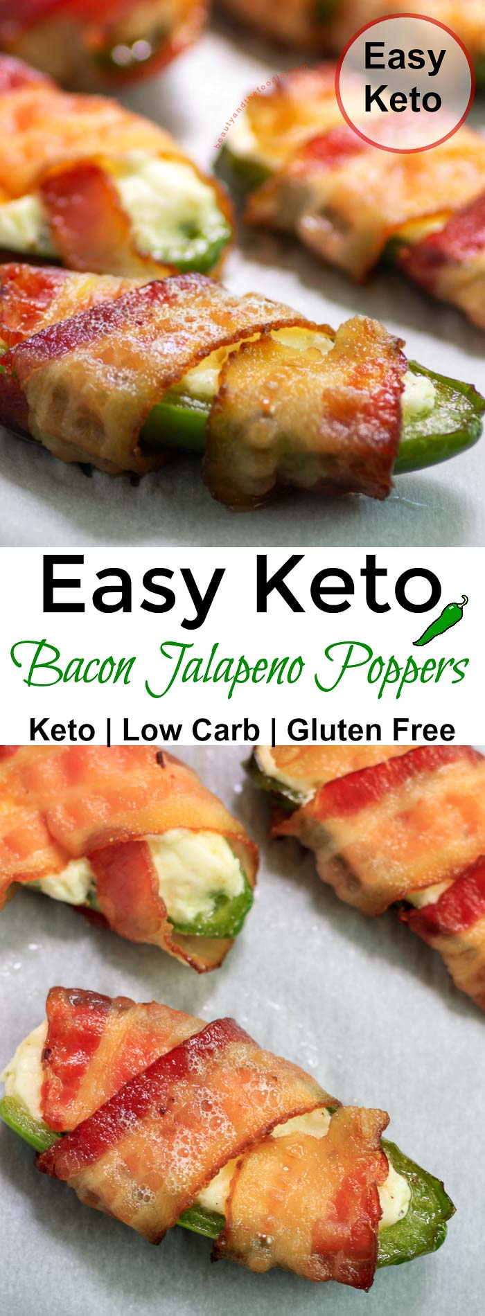 Easy Keto Bacon Jalapeno Poppers