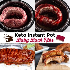 Low Carb Baby Back Ribs Made in the Instant Pot