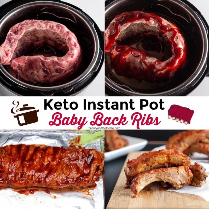 Low Carb Baby Back Ribs Made in the Instant Pot