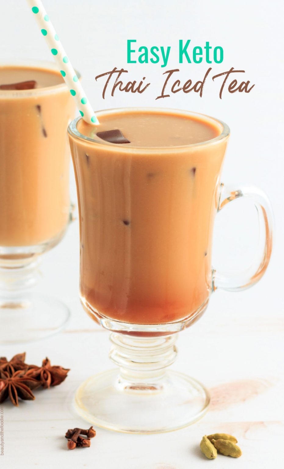 Keto Thai Iced Tea Beauty and the Foodie