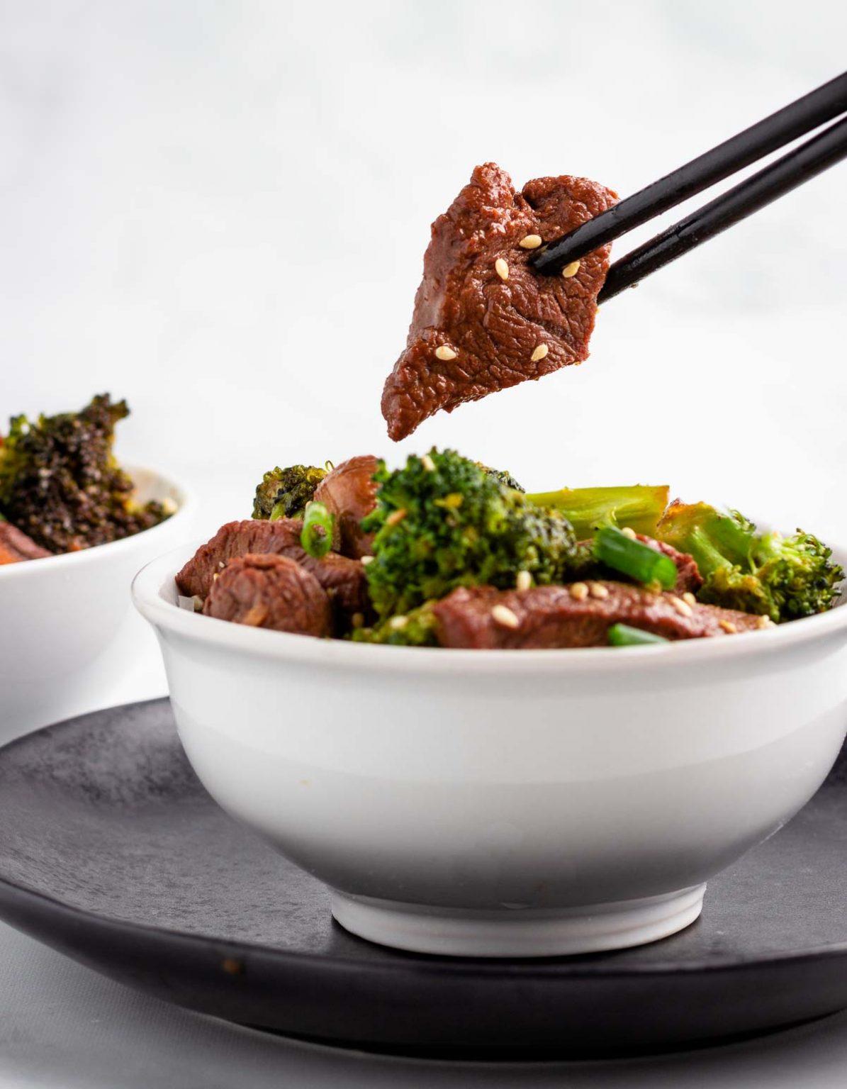 Keto Broccoli Mushroom Beef Beauty and the Foodie