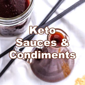 Keto Sauces and Condiments