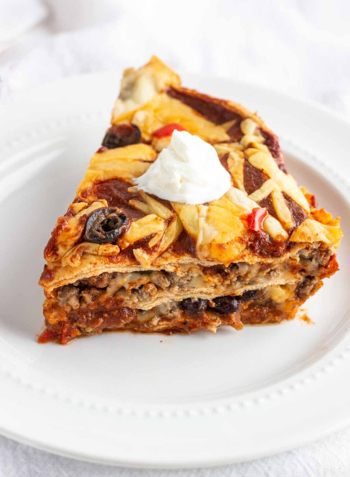 Lasagna Enchiladas Beauty and the Foodie