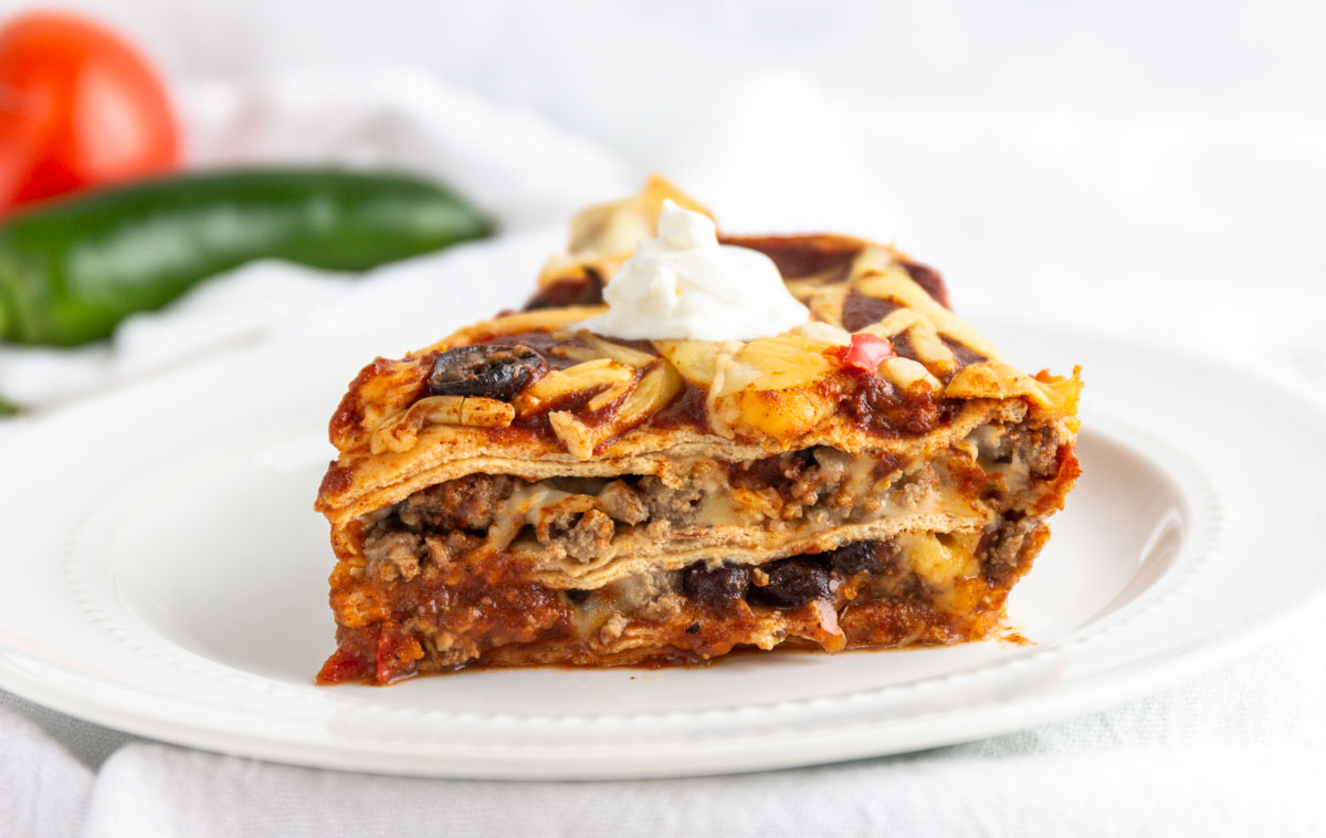 Lasagna Enchiladas Beauty and the Foodie