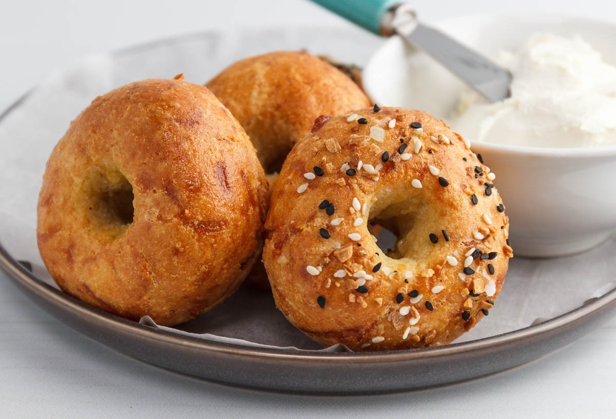 Easy Keto Bagel Beauty and the Foodie