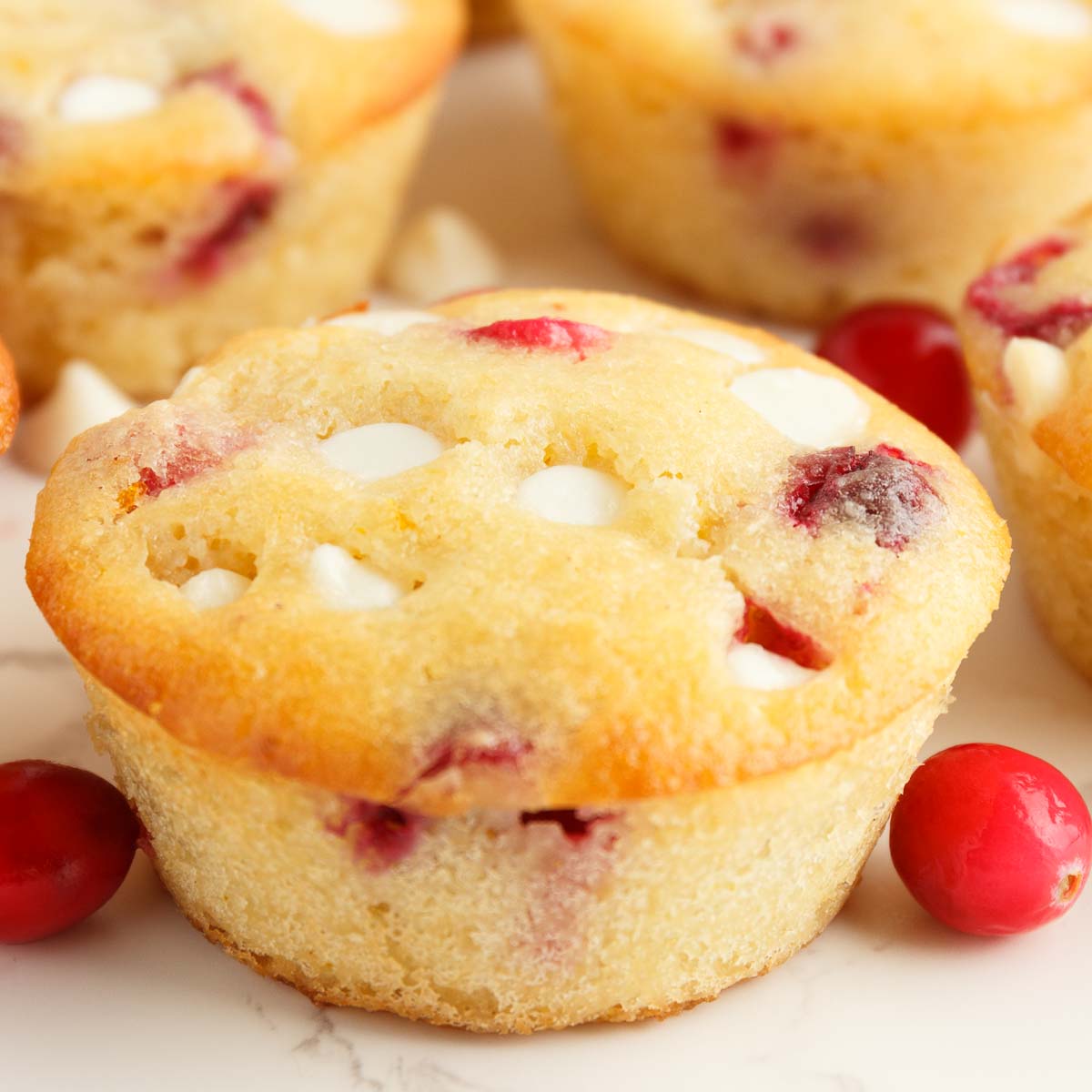 Keto Orange Cranberry Muffins Beauty and the Foodie