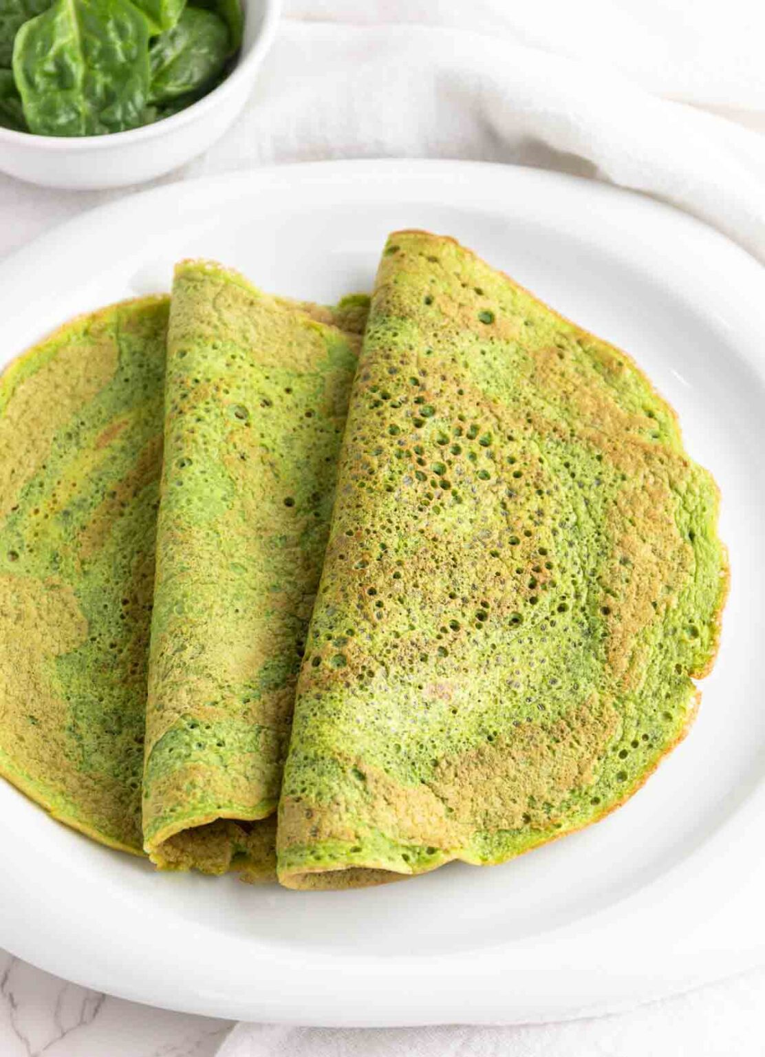 Keto Spinach Wrap Beauty and the Foodie